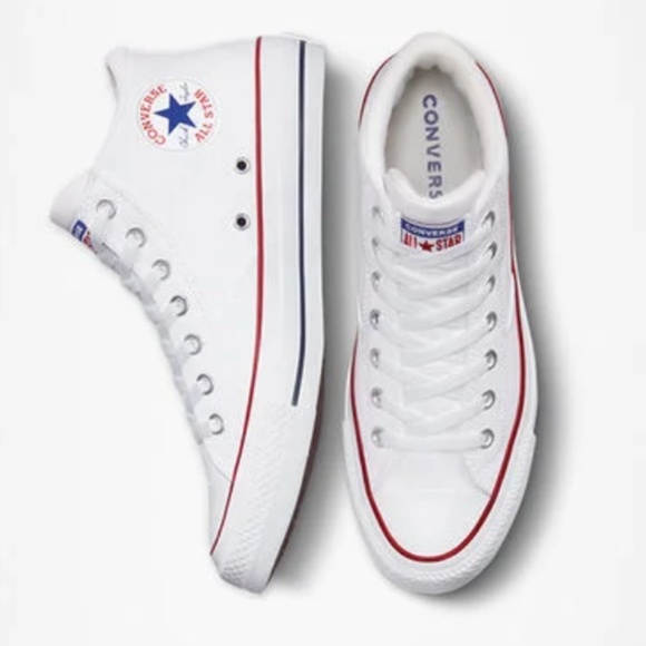Converse Chuck Taylor All Star Malden Street – White/Red/Blue / Women’s 10 - Picture 10 of 10